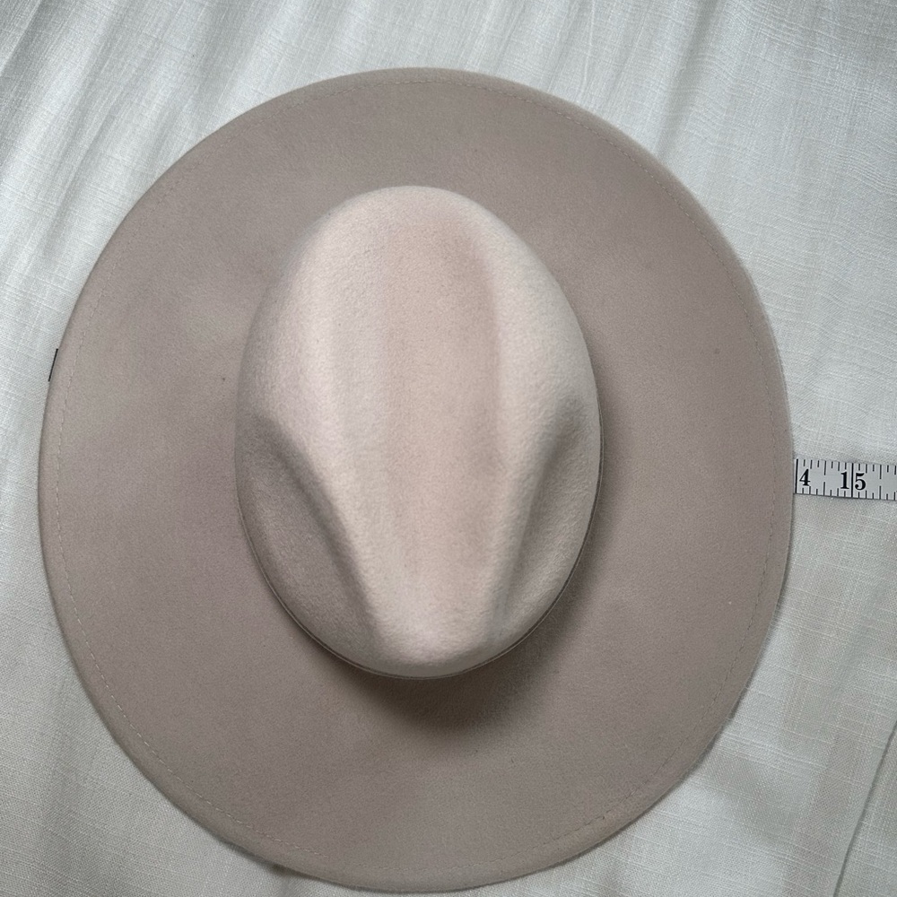 Free People 100% Wool Rancher Hat in Bone - Picture 7 of 16